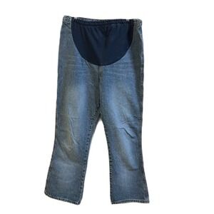 Motherhood Maternity Straight Leg Jeans Large
